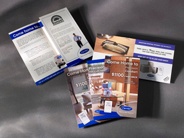 B2C Direct Mail Carrier - Sales and services promotional collateral